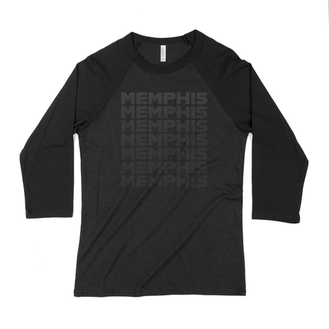 Memphis Repeat Baseball Tee