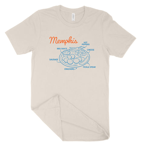 Memphis Cheese Plate Tee
