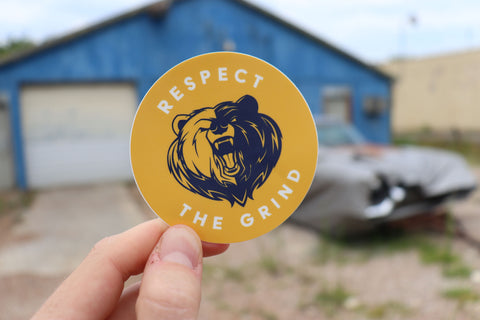 Respect the Grind Sticker